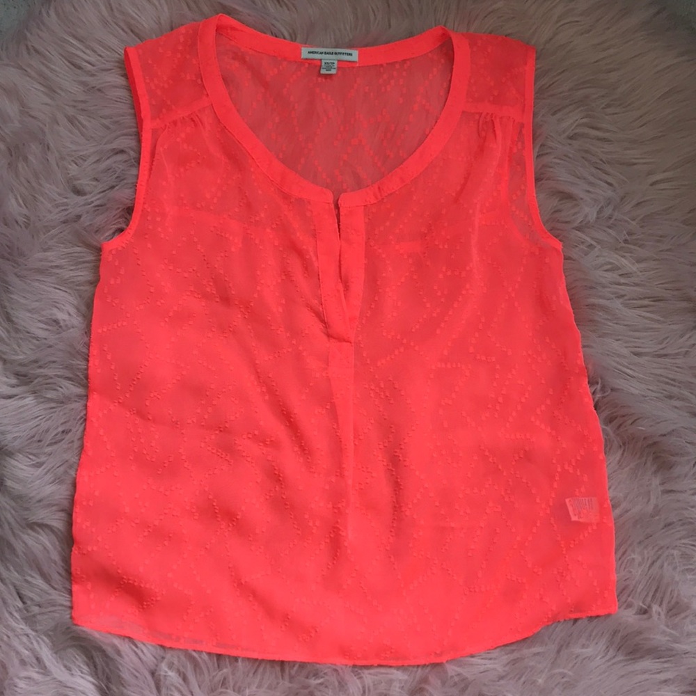 Sheer tunic